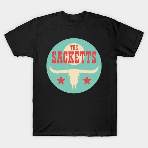 The Sacketts (Retro) T-Shirt by robotrobotROBOT